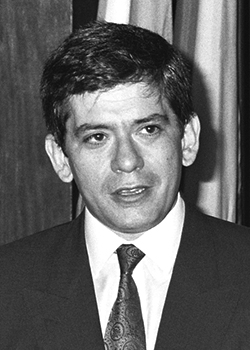 European Parliament President Enrique Baron Crespo