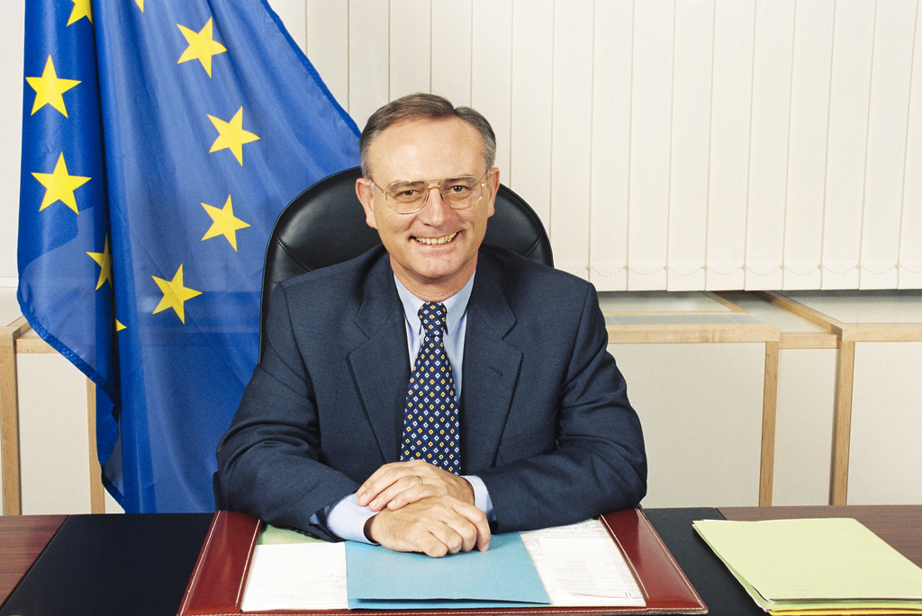 European Parliament President Klaus Hänsch