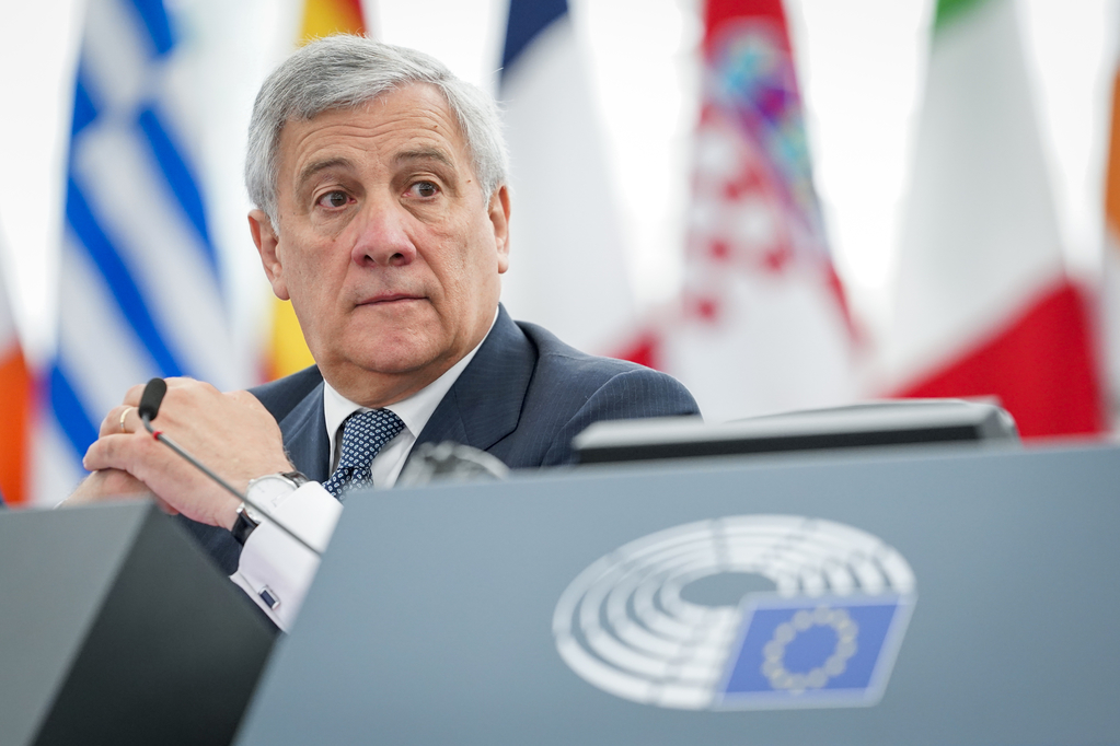 European Parliament President Antonio Tajani