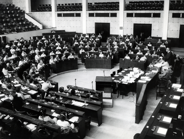 Plenary Session in Strasbourg in 1967