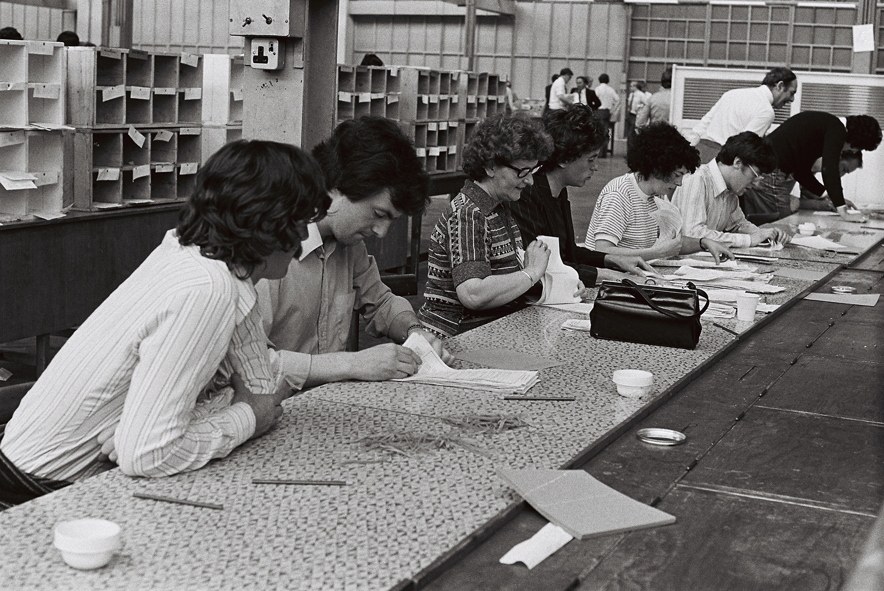 Vote counting in the 1979 election