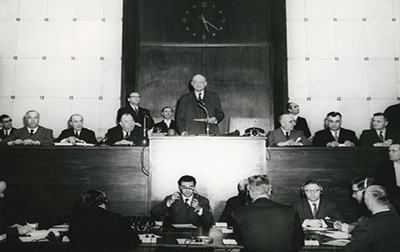 Robert Schuman Speech in Constitutive Session