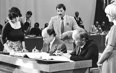 EEC-ACP Convention Signing 1979