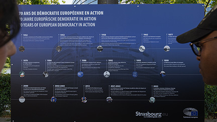 70 Years of European democracy: exhibition timeline