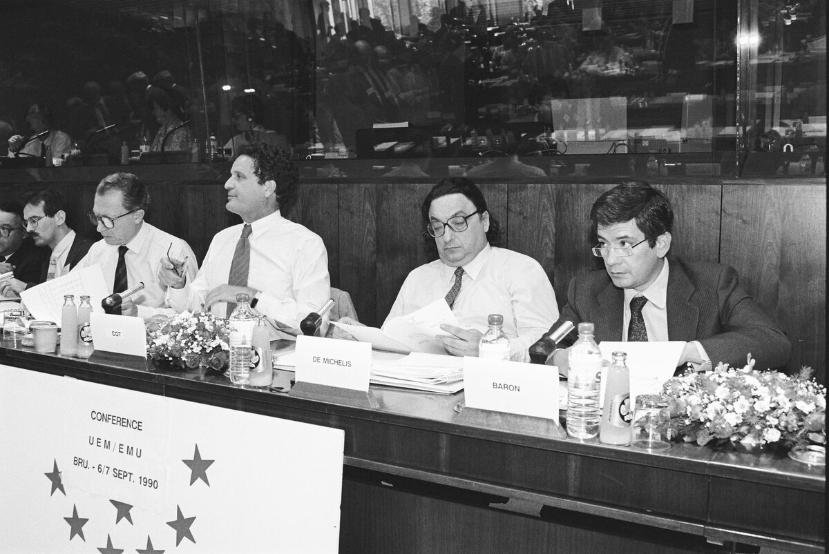1990, Brussels Economic and monetary Union Conference