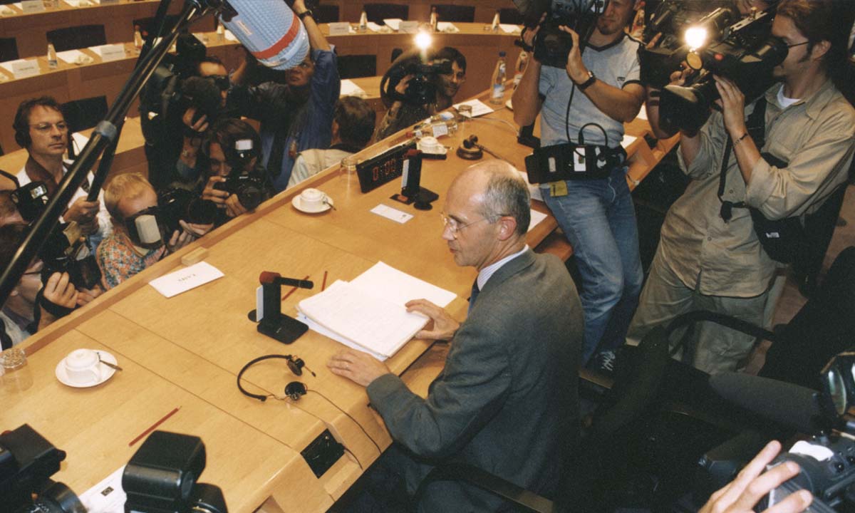 Pascal Lamy, Member designate of the EC in charge of Trade and the press, 1999.jpg