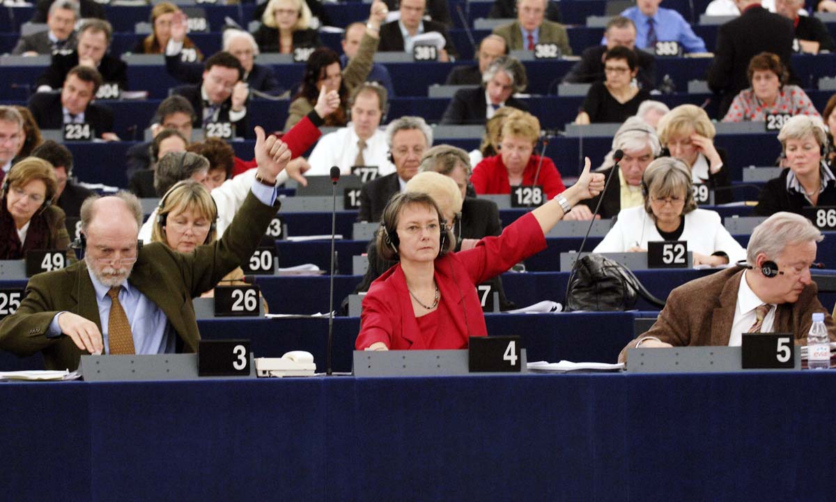 Report for the proposal of a 'services' directive of the EP relative to the internal market. 2006.jpg