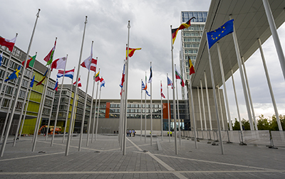 European Parliament Building in Luxembourg