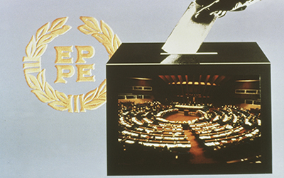 Illustration of the European Parliament
