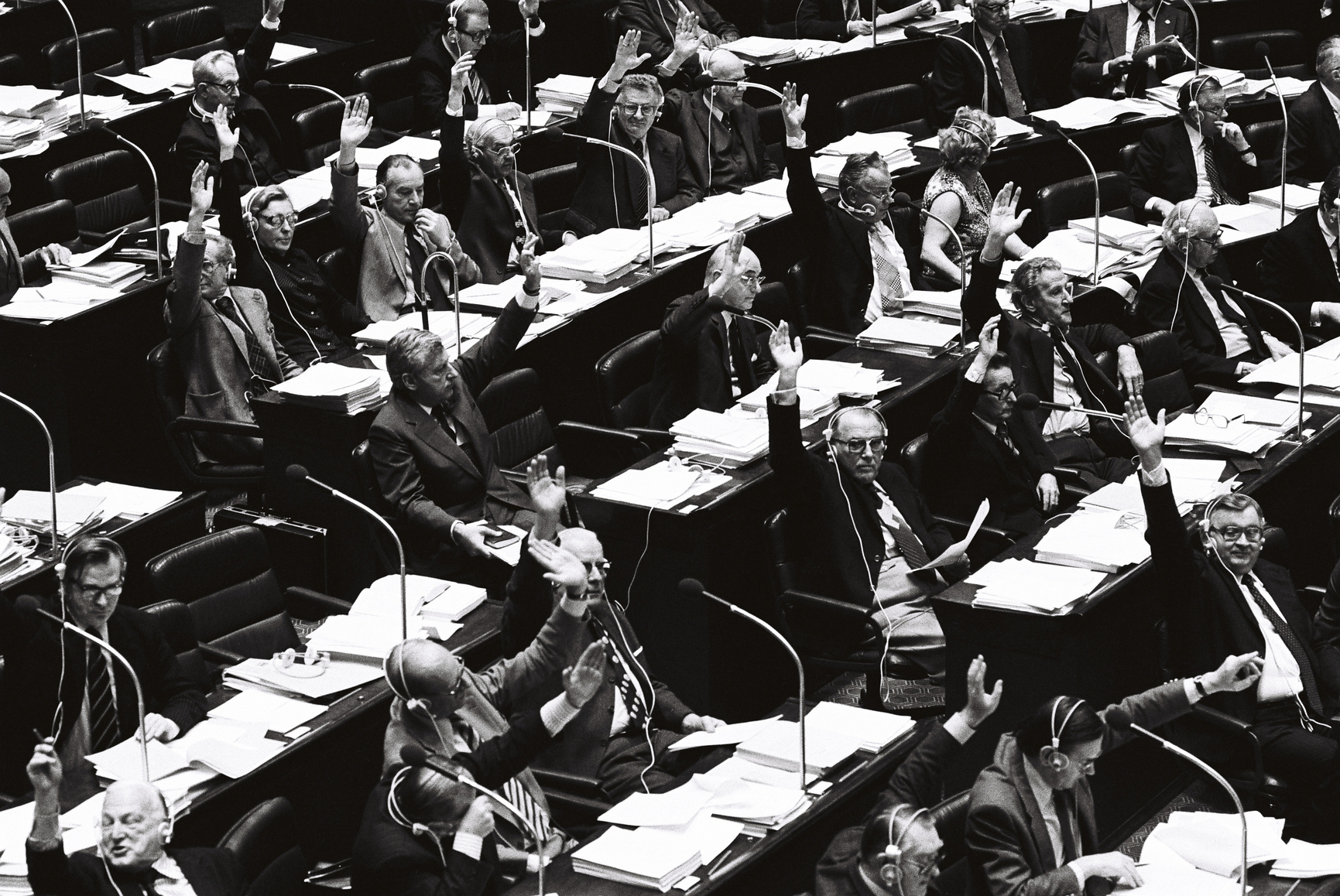 Plenary session in Strasbourg in October 1978