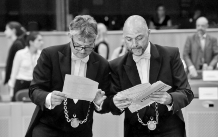 Parliament's ushers at work